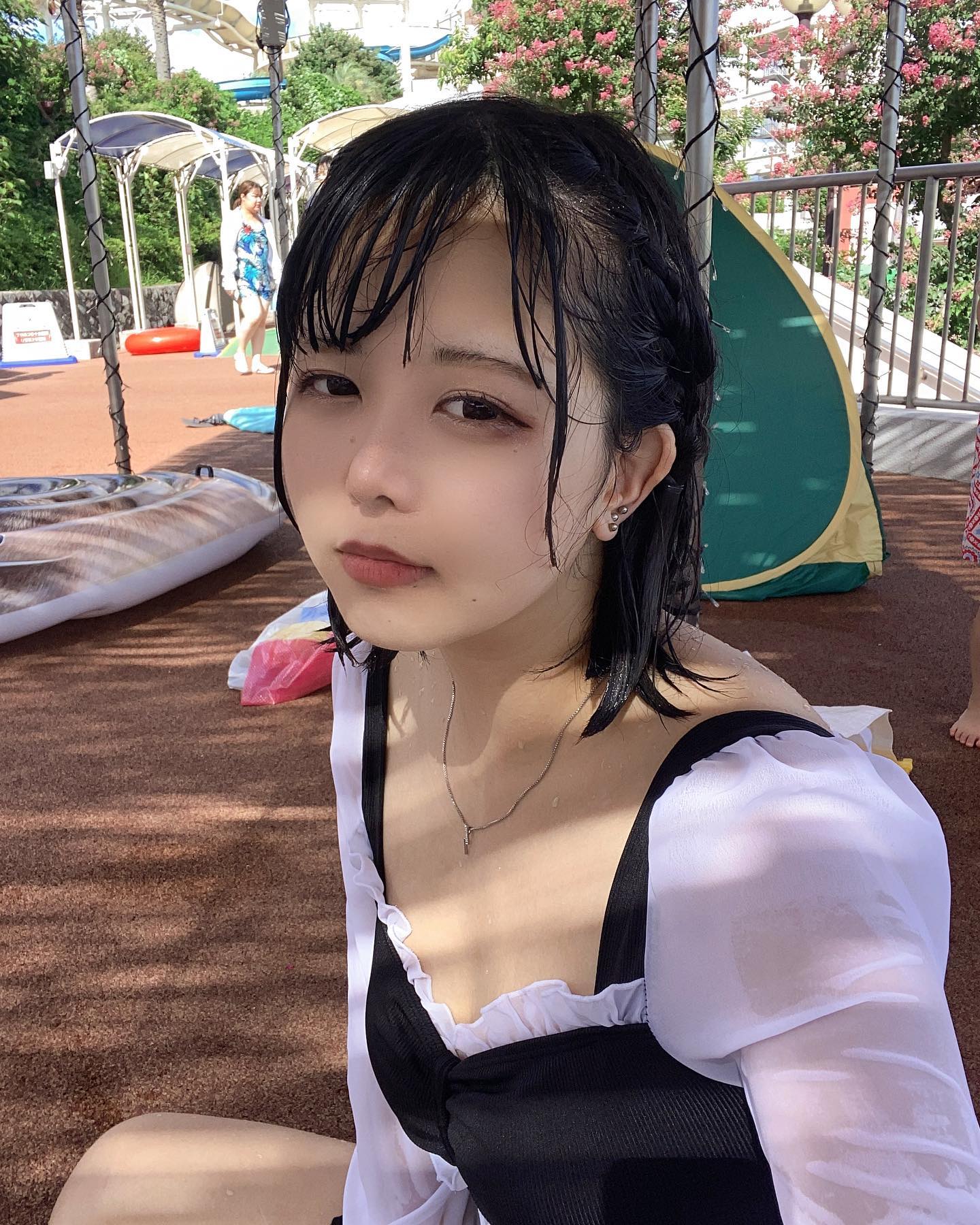 ちなぷぷ 高田ちなつ 胸 巨乳 おっぱい エロ TikToker インスタ 整形 限界酒飲み大学生系