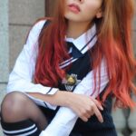 【画像】ミニスカJK、うんこ座りで三角パンチラｗｗｗｗｗ