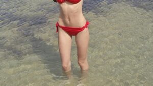 【画像】細身爆乳なJKのビキニ姿ｗｗｗ
