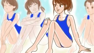【画像】ドスケベJKのスク水がエロすぎるｗｗｗ