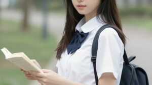 【画像】NHKニュースに美少女JKが映るｗｗｗ
