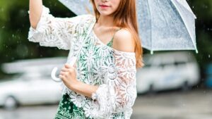 【画像】普通のお天気お姉さんの画像がなぜか世界中で大バズリしている理由