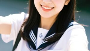【画像】文化祭JKさん、見えてはいけないものが見えてる状態をSNSにアップしてしまうｗｗｗ